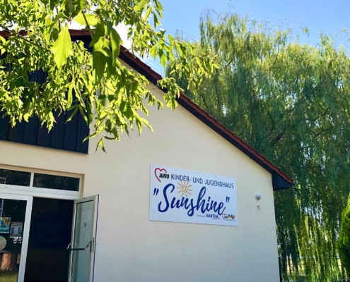 Gebäude des Kinder- und Jugendhauses "Sunshine"