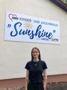 Leiterin Eileen Ahland des Kinder- und Jugendhauses "Sunshine"