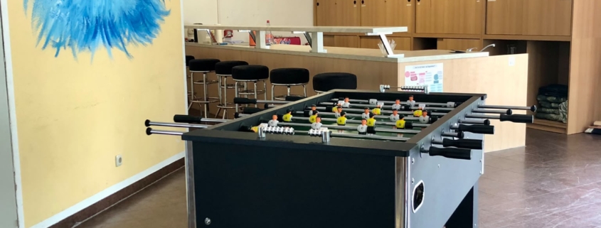 Tischkicker im Kinder- und Jugendhaus "Sunshine"