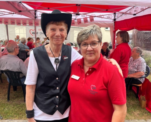 Ortsvereinsvorsitzende: Barbara Mockschan und Jana Heidelbeer